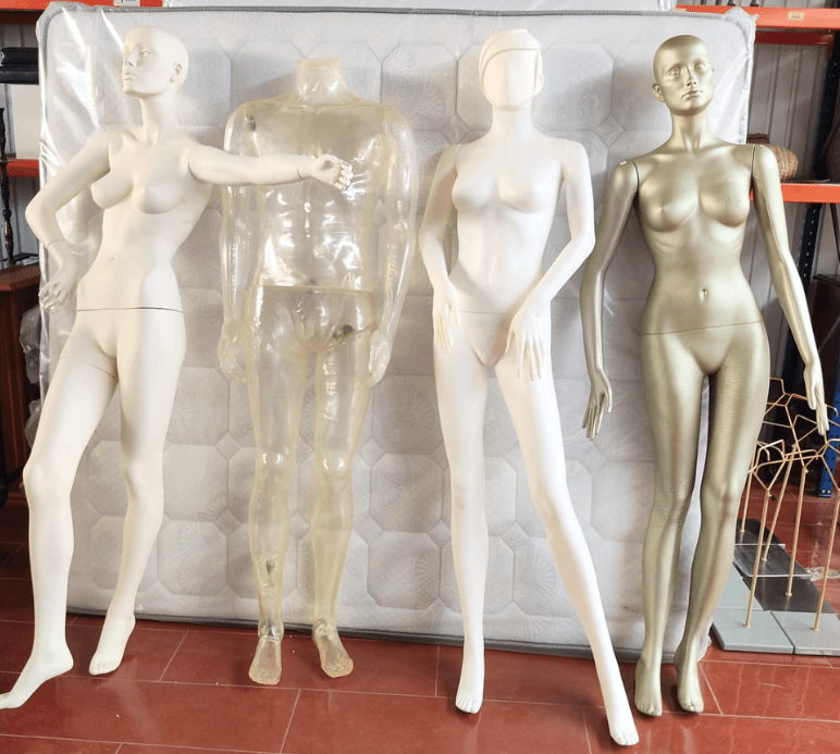 Manequins de exposição